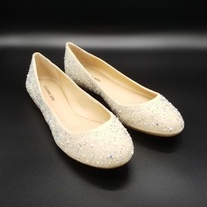 Gianni Bini Calla Pink Marble Flats